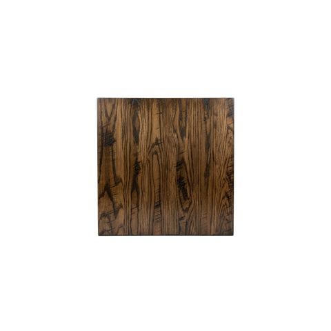 Red Oak Table Top 1.75 inch thick solid wood Amish made USA commercial restaurant bar table