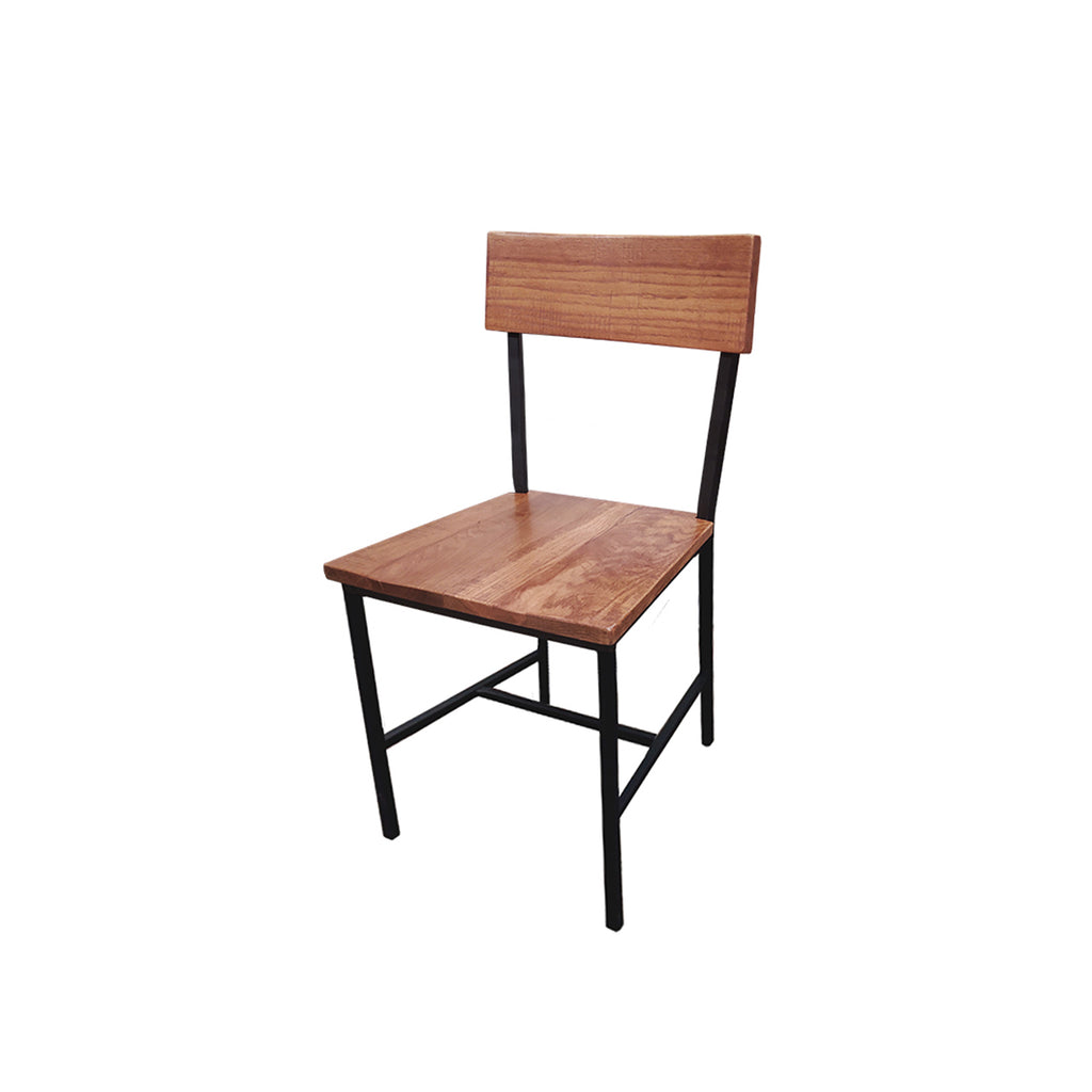 Oak Street Manufacturing Timber 2.0 commercial dining chair Timber finish solid wood seat and back