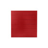 Cardinal Red Poly lumber Coastal Table by IRF