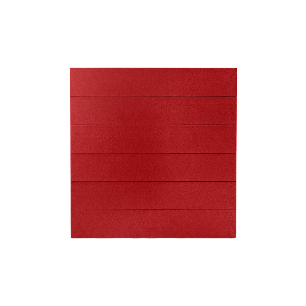 Cardinal Red Poly lumber Coastal Table by IRF