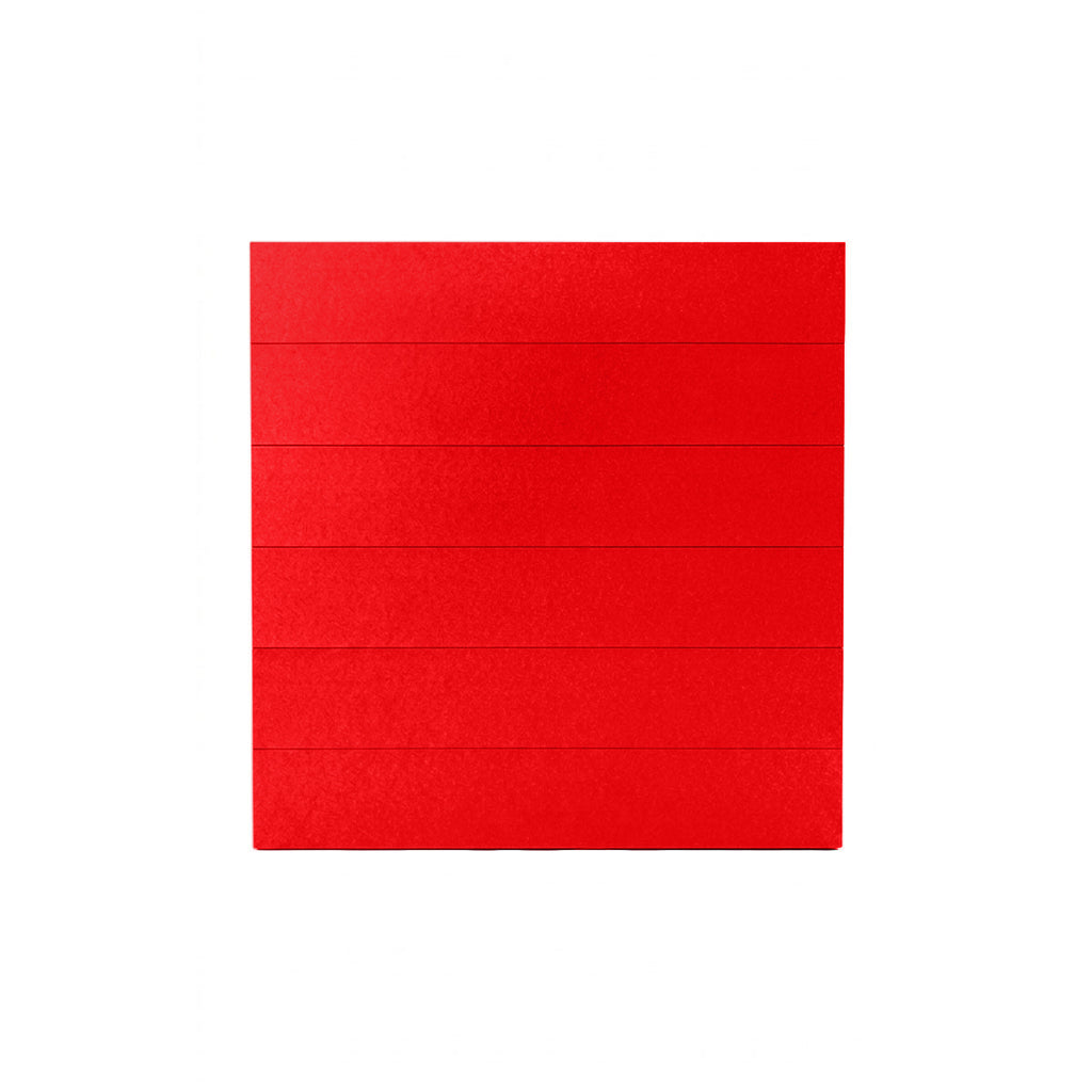 Red Poly lumber Coastal Table by IRF
