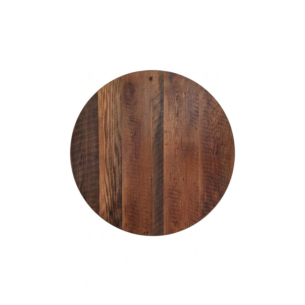 Reclaimed Barnwood 1.75 inch solid wood table top Natural finish Amish handcrafted USA