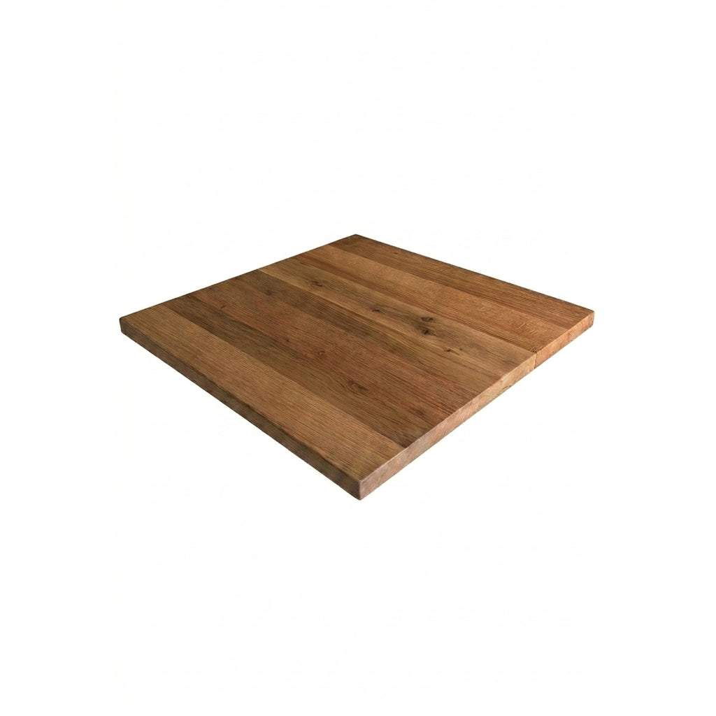 Reclaimed Barnwood 1.75 inch solid wood table top Natural finish Amish handcrafted USA