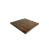 Red Oak table top dark walnut stain Amish handcrafted commercial restaurant