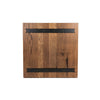 Red Oak table top Provincial stain Amish handcrafted commercial restaurant