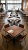 Walnut Table Top 1.75 inch thick solid walnut wood Amish made USA commercial restaurant bar table