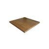 White Oak 1.75 inch solid wood table top Husk stain Amish handcrafted USA