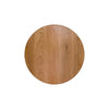 White Oak 1.75 inch solid wood table top Natural stain Amish handcrafted USA